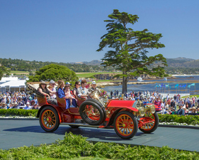 Mercedes 70 HP (1906) - 2. Rang in der Klasse A-1 beim Pebble Beach Concours d'Elegance 2024