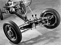 Mercedes-Benz 130 (1934) - Vorderachse des Heckmotorwagens