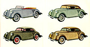 Mercedes-Benz 130 (1934) - offene und geschlossene Ausführungen - Cabriolet, Cabriolet-Limousine (Tourenwagen) und Limousine
