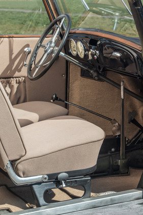 Mercedes-Benz 130 (1935) - auffallend der lange Schalthebel
