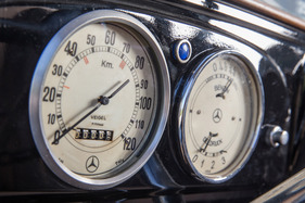 Mercedes-Benz 130 (1935) - mit eingezeichneten Schaltpunkten