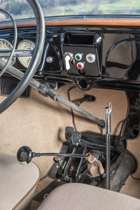 Mercedes-Benz 130 (1935) - stehende Pedale