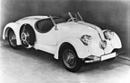 Mercedes-Benz 150 Sport Roadster (1935) - die sportliche Variante mit gedrehtem Antriebsstrang, also Mittelmotor