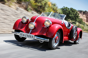 Mercedes-Benz 150 Sportroadster (1935) – fährt sich tatsächlich mittelmotormässig-sportlich Mercedes-Benz 150 Sportroadster (1935) – fährt sich tatsächlich mittelmotormässig-sportlich