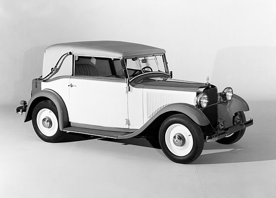 Mercedes-Benz 170 (1931) - Cabriolet C mit geschlossenem Dach