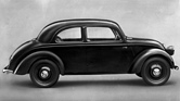 Mercedes-Benz 170 H (1936) - als zweitürige Limousine mit gefälligen Rundungen