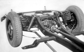 Mercedes-Benz 170 S (1949) - Pendelachse hinten