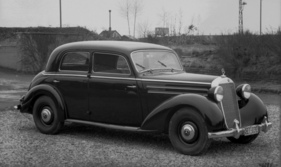 Mercedes-Benz 170 S (1949) - Vorserienfahrezeug, Lackierung der Radkappen differiert von der Serie (1949)