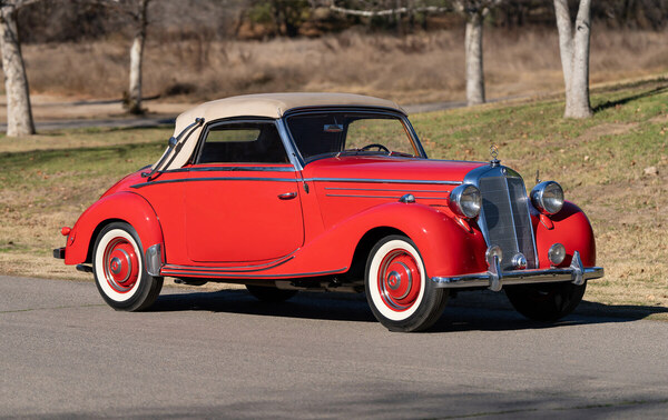 Mercedes-Benz 170 S Cabriolet A (1951) – angeboten als Lot Nr. 103 bei der Gooding-Versteigerung auf Amelia Island am 7. März 2025