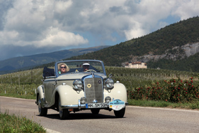 Mercedes Benz 170 S Cabriolet A W 136 IV (1950) - ADAC Trentino Classic 2013 - Oldtimer-Wanderung um den Autozug-Pokal (1950)