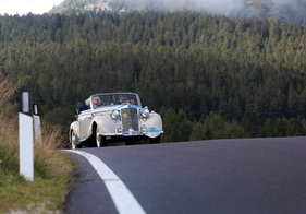 Mercedes Benz 170 S Cabriolet A W 136 IV (1950) - ADAC Trentino Classic 2013 - Oldtimer-Wanderung um den Sonax-Pokal (1950)