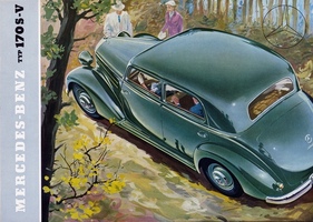 Mercedes-Benz 170 S V (1953) - Titelseite des Prospekts zum W136 (1953)