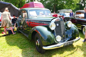 Mercedes-Benz 170 SV von 1954, mit holländischen Papieren, angeboten für € 26’500.- – Bockhorner Oldtimermarkt 2025