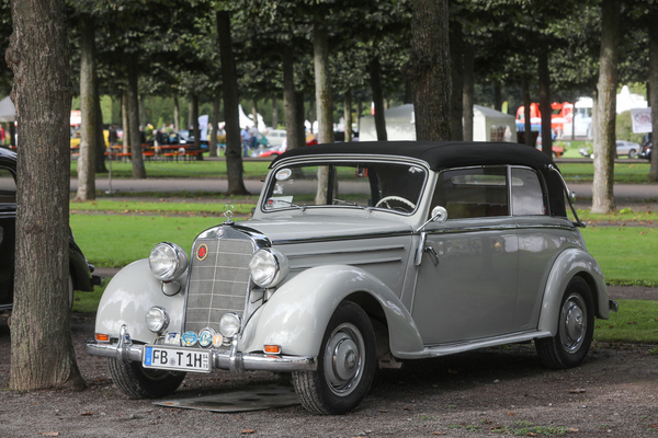 Mercedes-Benz 170 Sb Cabriolet B (1951) - lief 120 km/h - 19. ASC Classic-Gala Schwetzingen 2023