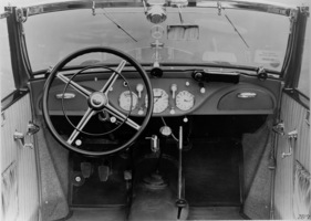 Mercedes-Benz 170 V (1936) - Armaturenbrett des Cabriolet B, gebaut zwischen 1936 und 1942