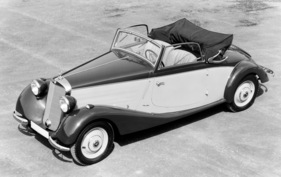 Mercedes-Benz 170 V (1936) - Cabriolet A mit offenem Dach - diese Fahrzeuge wurden zwischen 1936 und 1942 gebaut