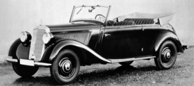 Mercedes-Benz 170 V (1936) - als 38 PS starker Tourenwagen, gebaut von 1936 bis 1942