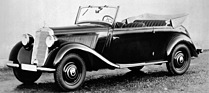 Mercedes-Benz 170 V (1936) - als 38 PS starker Tourenwagen, gebaut von 1936 bis 1942
