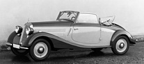 Mercedes-Benz 170 V (1936) - elegantes Cabriolet A, gebaut zwischen 1936 und 1942