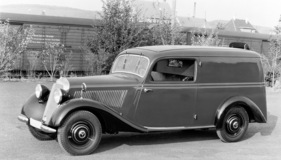 Mercedes-Benz 170 V (1938) - als Lieferwagen mit 38 PS, Bauzeit von 1936 bis 1942