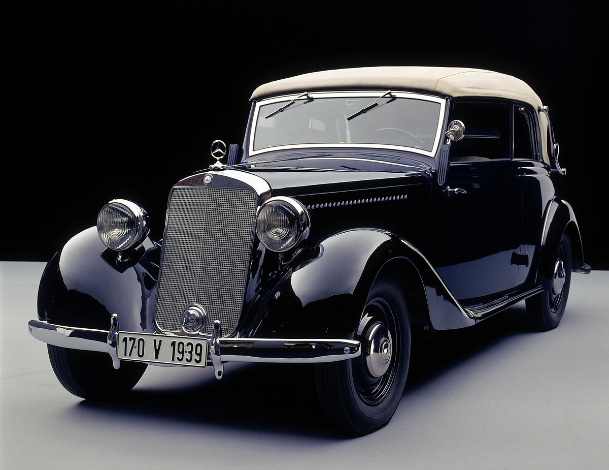 Mercedes-Benz 170 V (1939) - Cabriolet B mit geschlossenem Dach