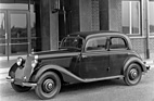 Mercedes-Benz 170 V (1949) - dunkle Limousine mit 1,7-Liter-Motor und 38 PS