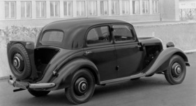 Mercedes-Benz 170 V (1950) - Kofferraum neu von aussen zugänglich