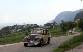 Mercedes Benz 170 V Cabrio-Limousine W 136 (1939) - ADAC Trentino Classic 2013 - Oldtimer-Wanderung um den Autozug-Pokal