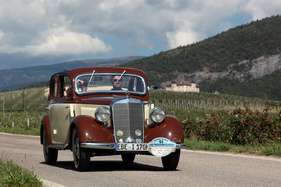 Mercedes-Benz in the vineyards