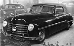 Mercedes-Benz 170 V Cabriolet Wendler (1947) - ausgestellt an einem Autosalon