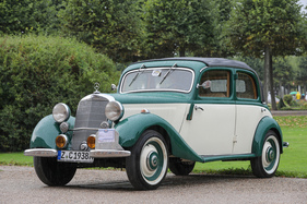 Mercedes-Benz 170 V Cabrioletlimousine (1937) - offen fahren ohne grössere Nachteile - 18. ASC-Classic-Gala Schwetzingen 2022