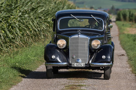 Mercedes-Benz 170 Va (1950) - man fühlt sich sofort in die Vergangenheit versetzt