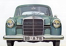 Mercedes Benz 180 (1959) - breiter Kühler und Stossstangen ohne Hörner ab 1959