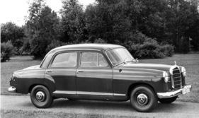 Mercedes Benz 180 D (1959) - das wirtschaftliche Fahrzeug mit Dieselmotor, schrieb Mercedes damals