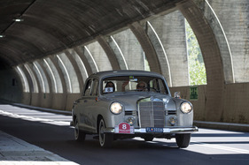 Mercedes-Benz 190 (1957) - an der 16. OCC Jungfrau-Rallye 2021