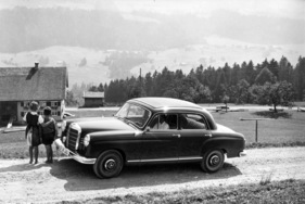 Mercedes Benz 190 (1958) - im Alpenvorland