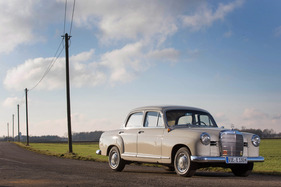 Mercedes Benz 190 (1960) - Ponton-Form in Reinkultur