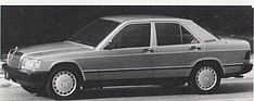 Mercedes-Benz 190 2-Liter - 105 PS (ECE) 1 Vergaser (1986)