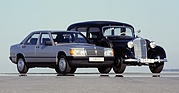 Bild: Mercedes-Benz 190 D (1984) - der Diesel-Baby-Benz zusammen mit dem 260 D von früher