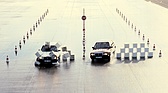 Mercedes-Benz 190 E (1982) - Demonstration der Vorteile des ABS