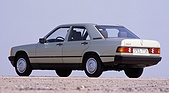 Mercedes-Benz 190 E (1982) - Heckansicht des Baby-Benz