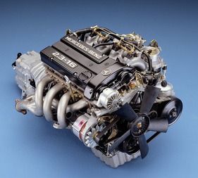 Mercedes Benz 190 E 2.3-16 (1984) - der 185 PS starke Sportmotor, mit Kat waren es nur noch 170 PS