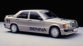 Mercedes Benz 190 E 2.3-16 (1984) - der Siegerwagen des Nürburgring-Eröffnungsrennens vom 12. Mai 1984 war weitgehend serienmässig
