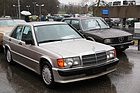 Mercedes Benz 190 E 2.3-16 (1985) - das berühmte Evolutionsmodell - angeboten auf dem Freigelände - Oldtimer- und Teilemarkt Fribourg 2014
