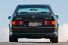 Mercedes Benz 190 E 2.3-16 (1987) - hinten gab es neben der Schürze auch einen Heckspoiler zur Verringerung des Auftriebs