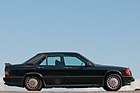 Mercedes Benz 190 E 2.3-16 (1987) - wirkt durch die Anbauteile flacher und liegt tiefer