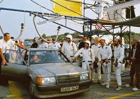 Mercedes-Benz 190 E 2.3-16 Nardo Rekordwagen (1983) - das Team Erich Waxenberger in Nardo 1983 Mercedes-Benz 190 E 2.3-16 Nardo Rekordwagen (1983) - das Team Erich Waxenberger in Nardo 1983