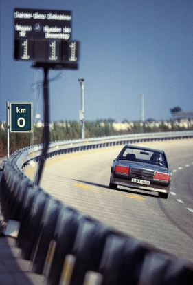 Mercedes-Benz 190 E 2.3-16 Rekordwagen (1983) - 50'000-km-Rekordfahrt in Nardo im August 1983
