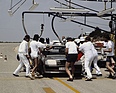 Mercedes-Benz 190 E 2.3-16 Rekordwagen (1983) - Boxenstop bei der 50'000-km-Rekordfahrt in Nardo im August 1983