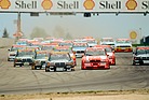 Mercedes Benz 190 E 2.5-16 (1993) - Mercedes beim Eifelrennen auf dem Nürburgring am 2. Mai 1993 in Front, knapp dahinter die Alfa Romeo 155